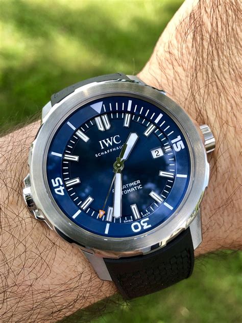 iwc aquatimer jacques cousteau.